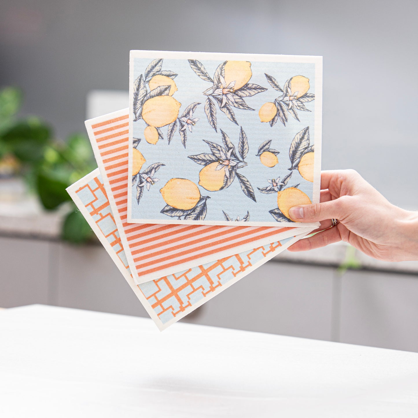 Eco Lemon 3pk Cleaning Cloths