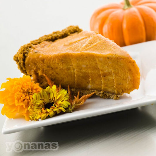 Pumpkin Pie with Gingersnap Crust