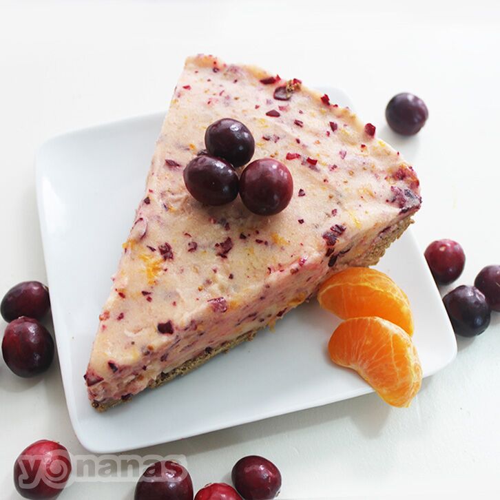 Cranberry Orange Pie with Cinnamon Biscuit Crust