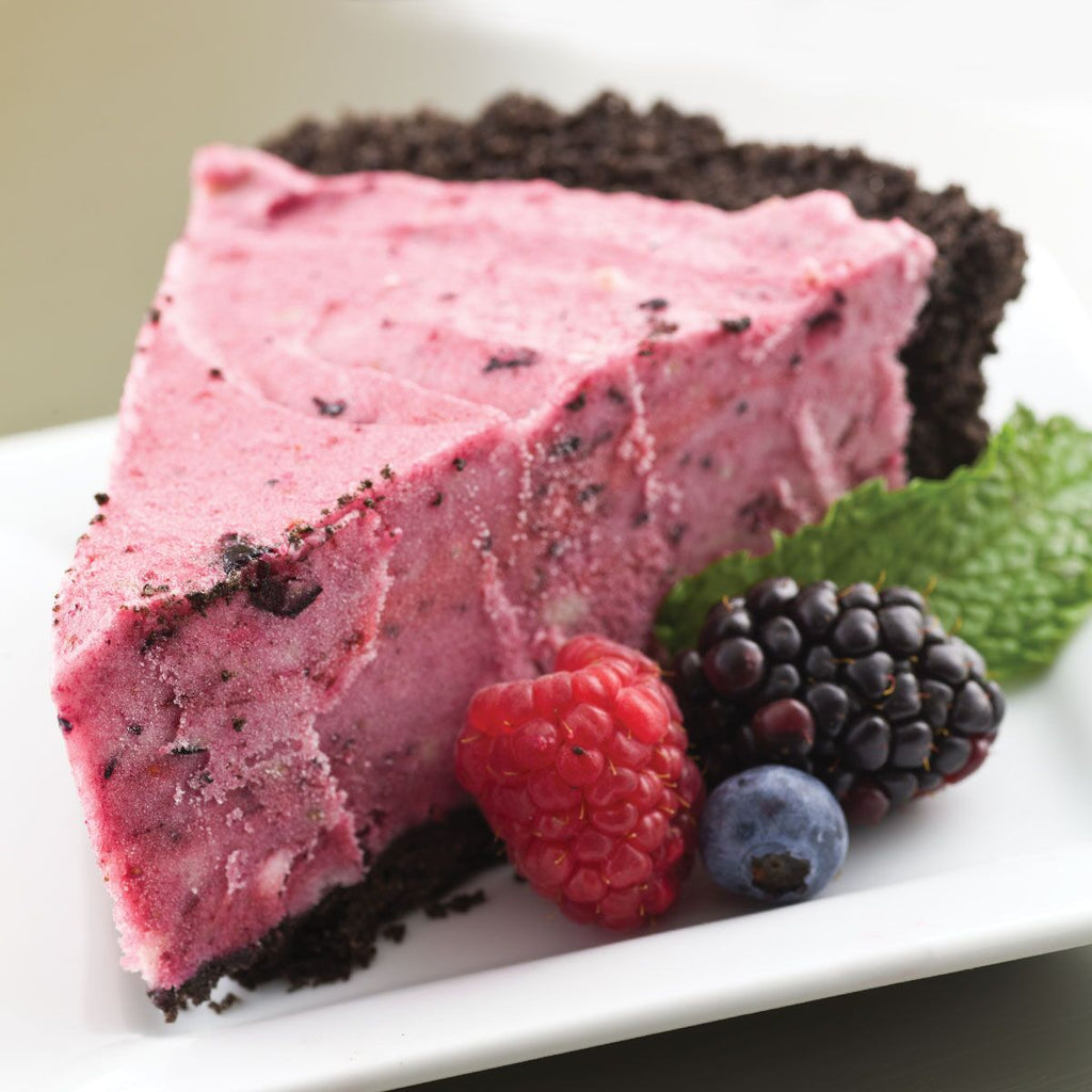 Mixed Berry Pie with Chocolate Crust