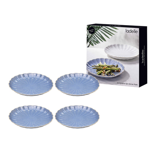 Marguerite Powder Blue 4pk Dinner Plate