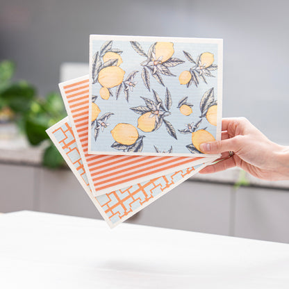 Eco Lemon 3pk Cleaning Cloths