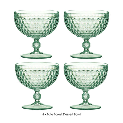 Tate Forest Dessert Bowl 4pk