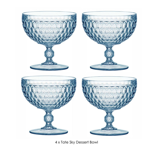 Tate Sky Dessert Bowl 4pk