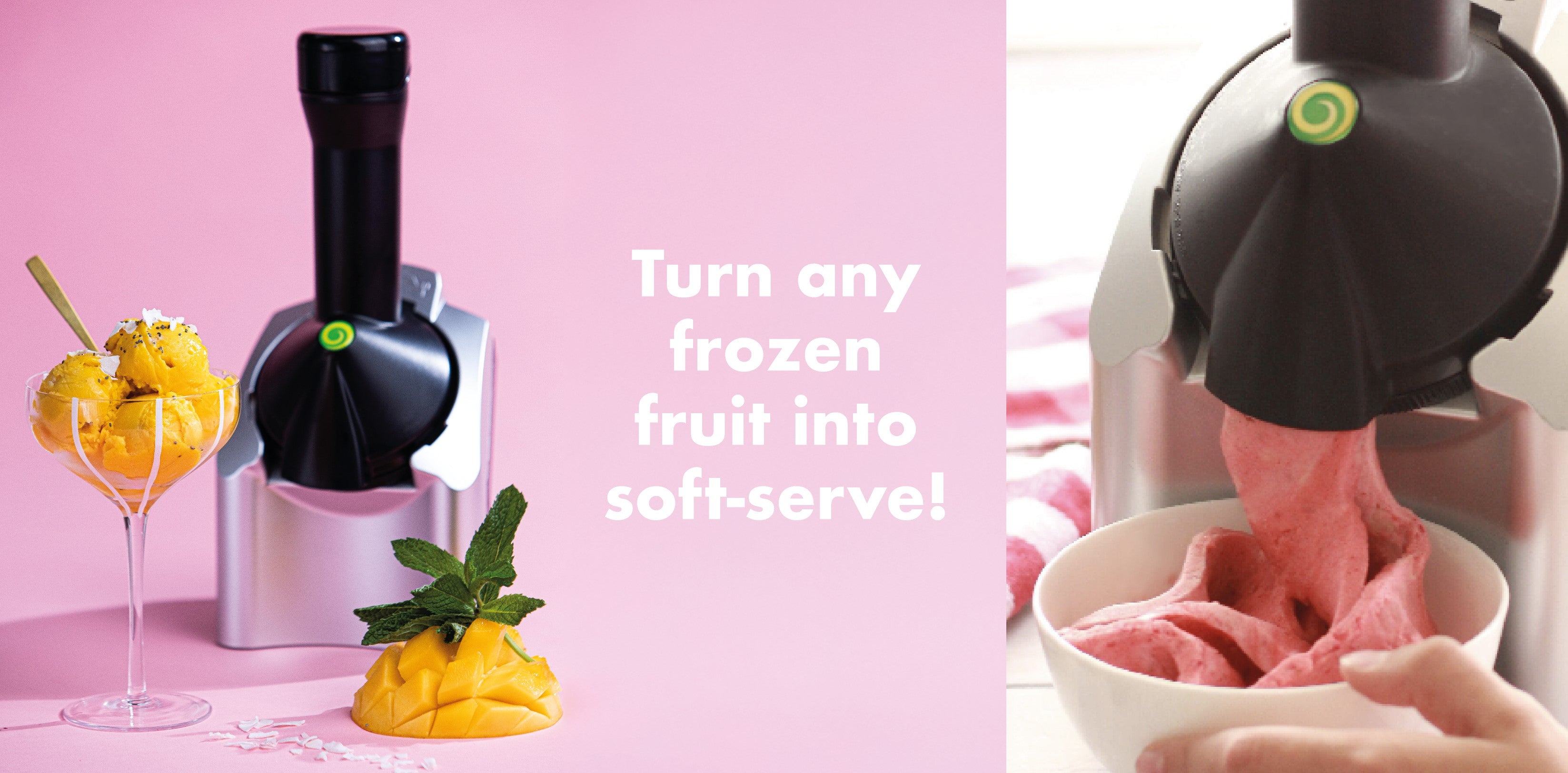 machine that makes fruit into ice cream